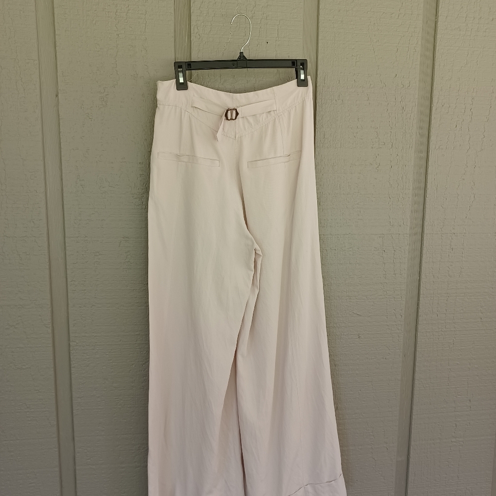 Ulla Johnson Cream Wide-Leg Pants - Picture 7 of 16